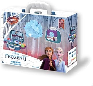 Disney EODS008-931W Frozen 2 Kids Kitchen Toy Backpack Interactive Pretend Cooking Play - Multicolor