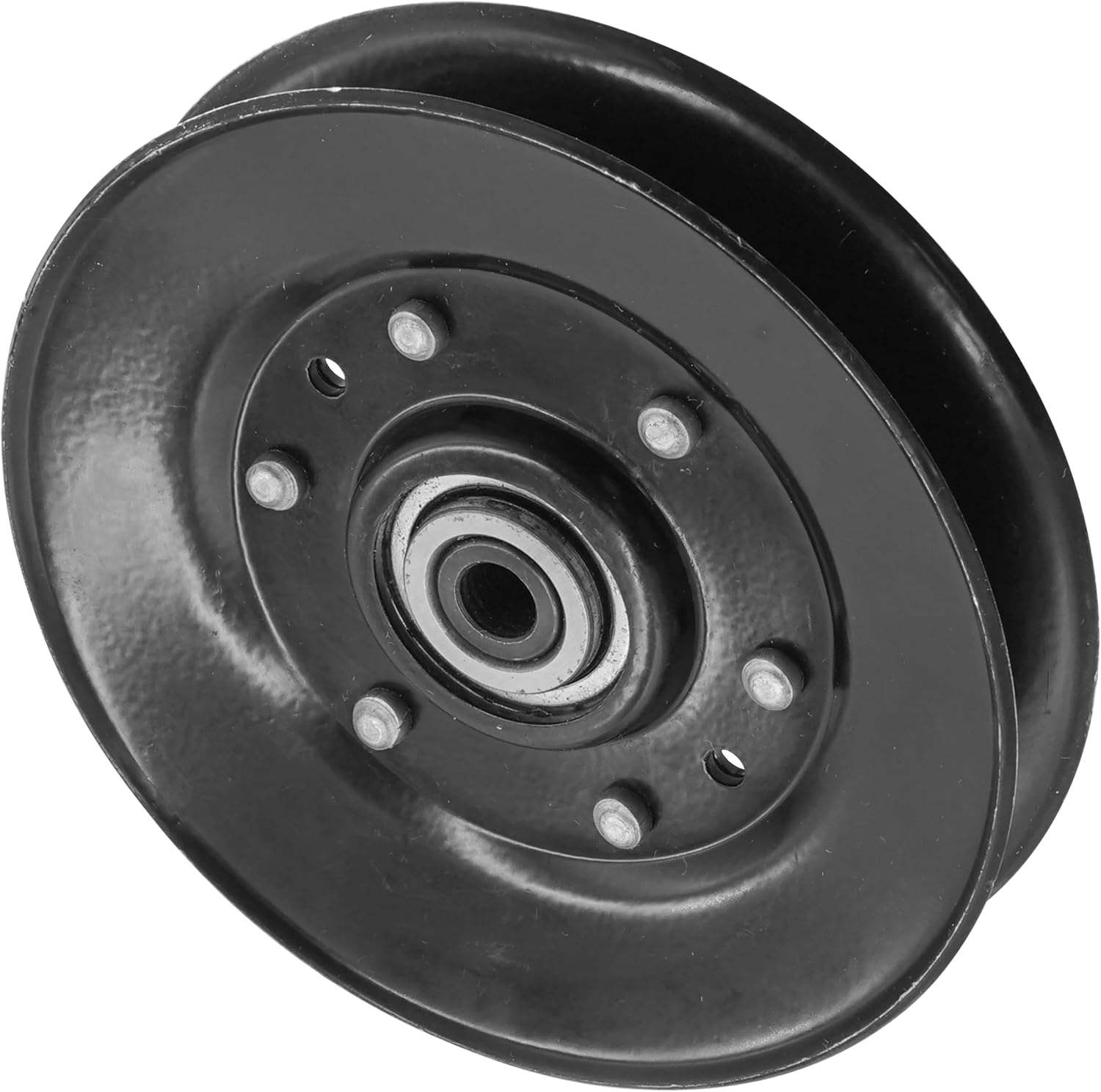 Caltric 48181 Idler Pulley Compatible with Scag Three-Wheeled Riding Mower 5.1" OD
