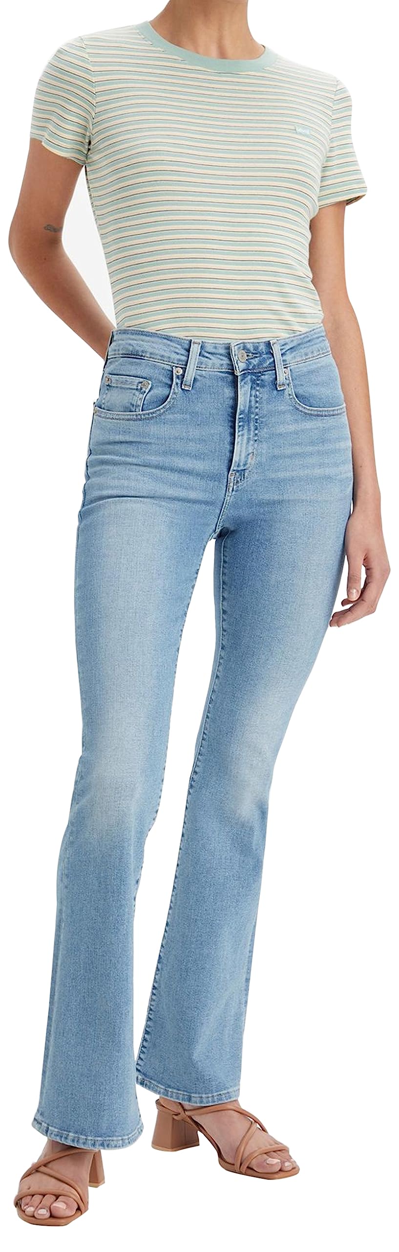 Levi's 726 High Rise Flare Jeans Femme