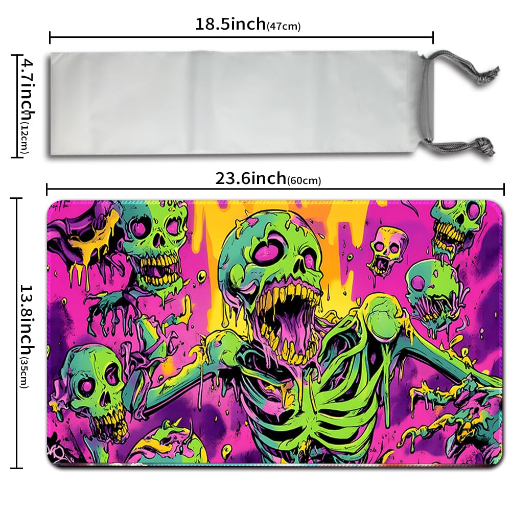 MTG Play Mat MTG PlayMat -60 cm x 35 cm, Original Art, Non-Slip TCG Play Mat with Rubber Base and Stitched Edges - Image 3
