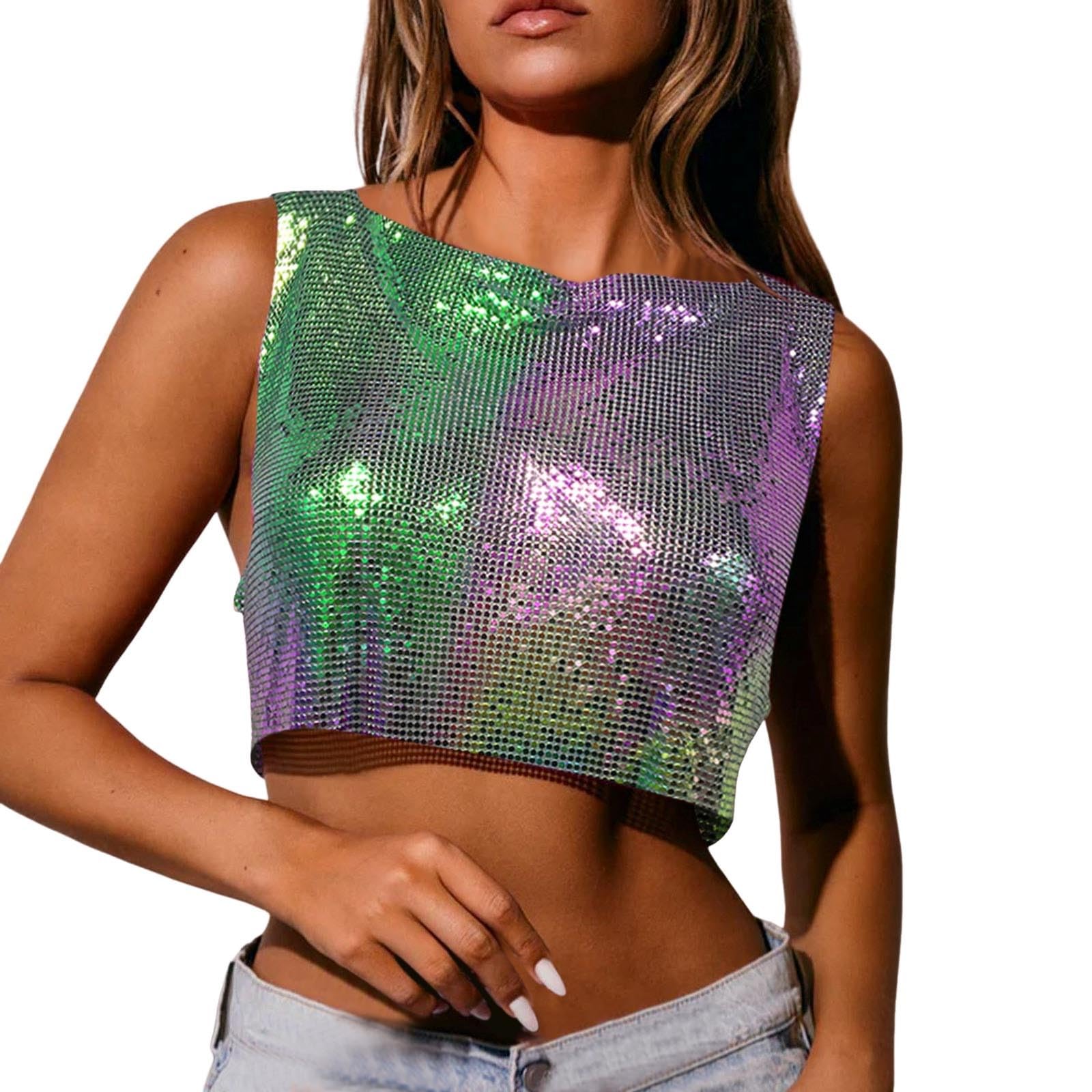 Generisch Categoría de producto Women$s Tank Tops & – Título del producto Mujeres Contraste Encaje Trim Crop Tank Top Spaghetti Strap Camisola Streetwear