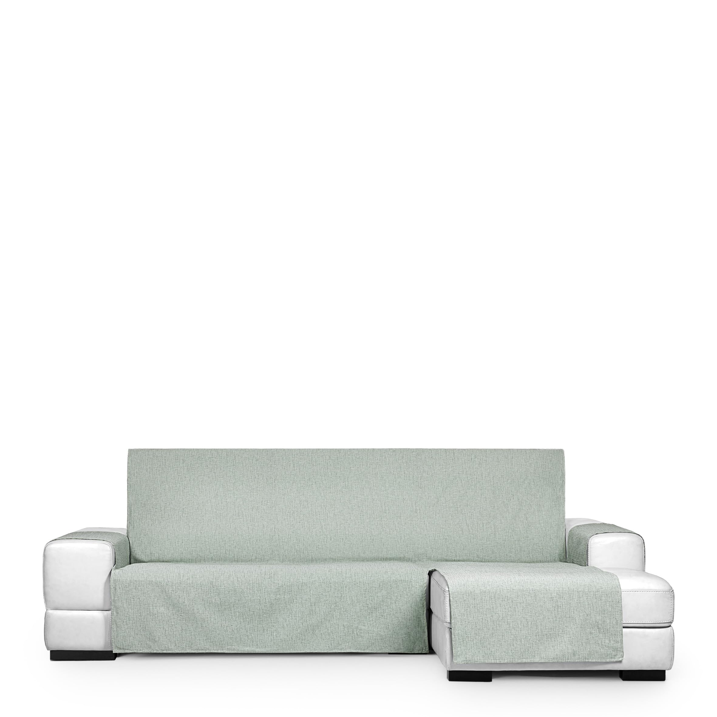 Eysa Genna Stain Resistant Sofa Cover for Chaise Longue Extra Right Side Aquamarine