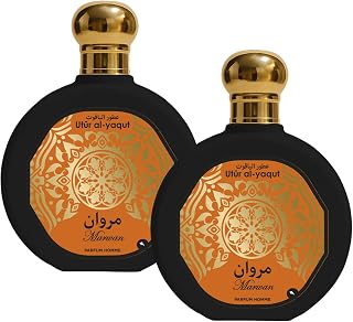 Utur Al-Yaqut MARWAN Pack de 2 Perfumes de hombre EDP de 100ml