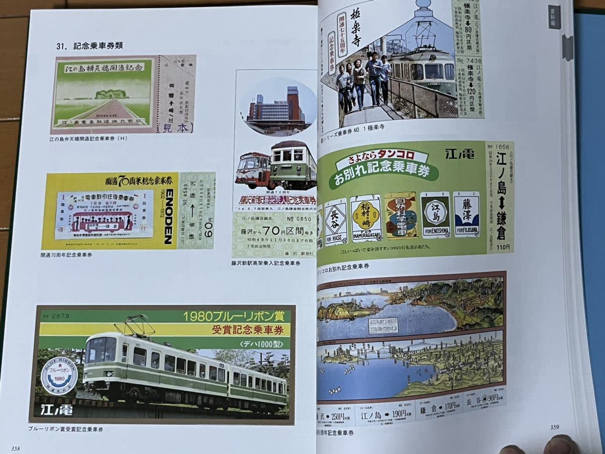 江ノ電の100年 平成14年発行 非売品 開業100周年記念誌 408