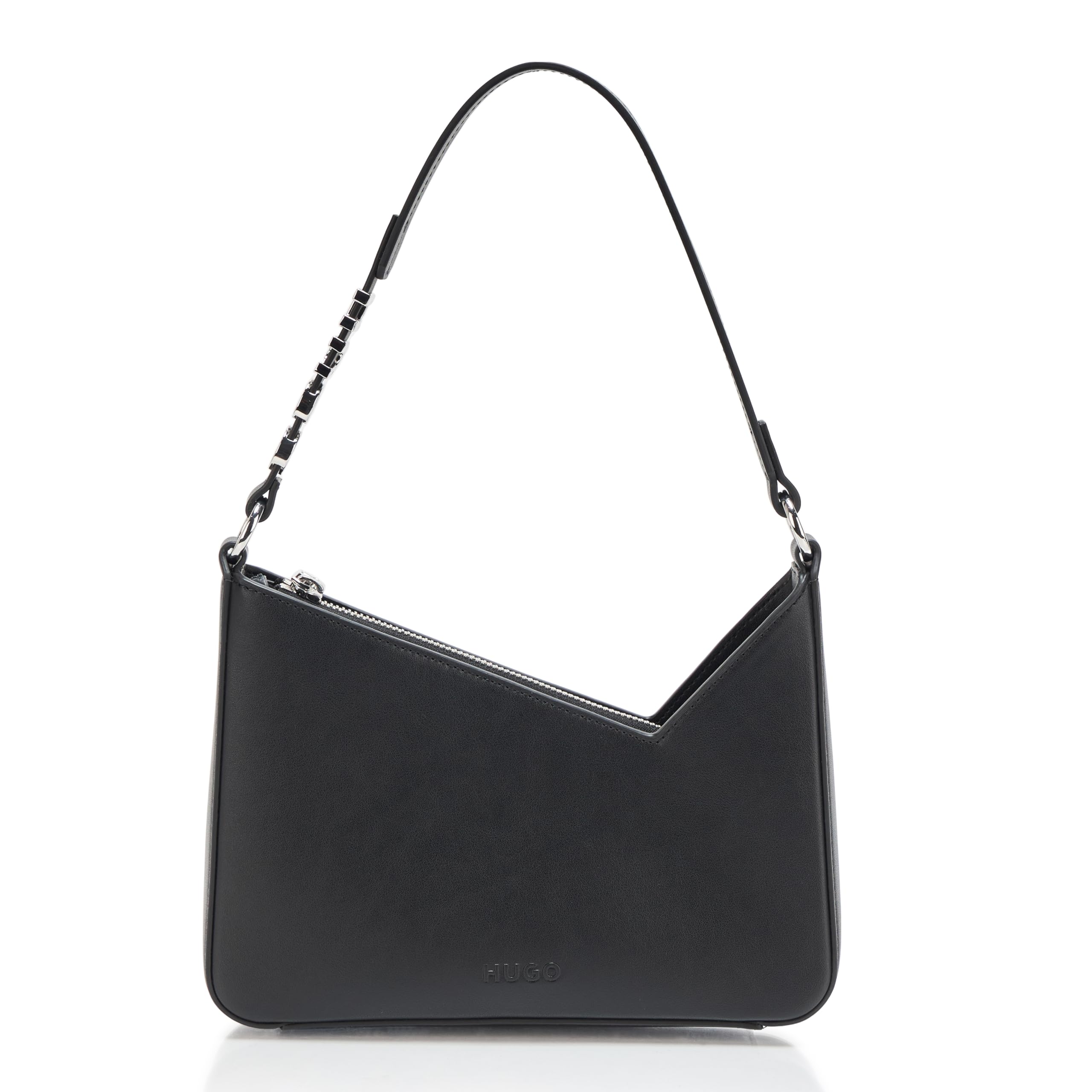 

                                                    HUGO, Mel Asymmetrical Mini Shoulder Bag, black ca