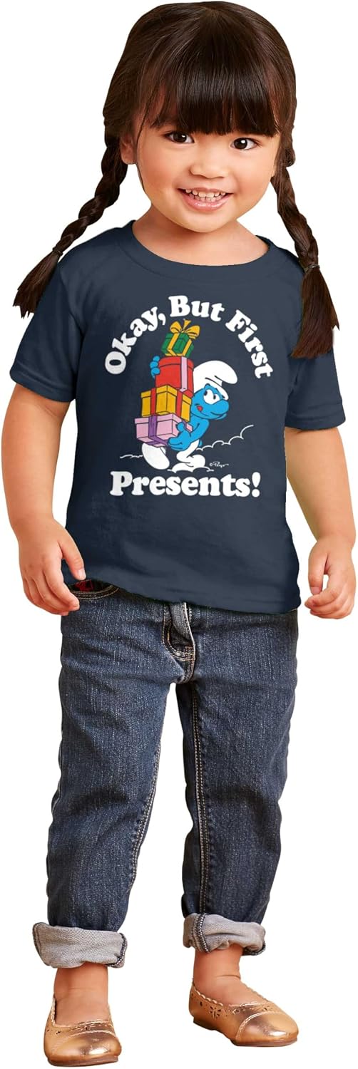 Brisco Brands Smurfs Cartoon Toddler Boy Girl T Shirt