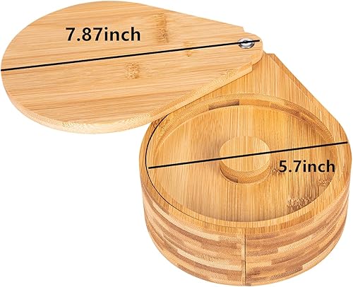 Miniatura 5 de Jillmo Margarita - Juego de rimmer de sal de bambú con 3 lazos para copas de cóctel, accesorios para bar de fiesta (esponja no incluida)