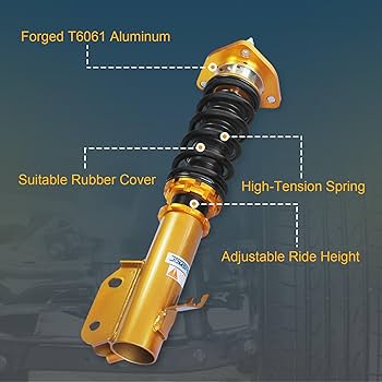 Amazon.com: JDMSPEED New Coilovers Suspension Spring Shock