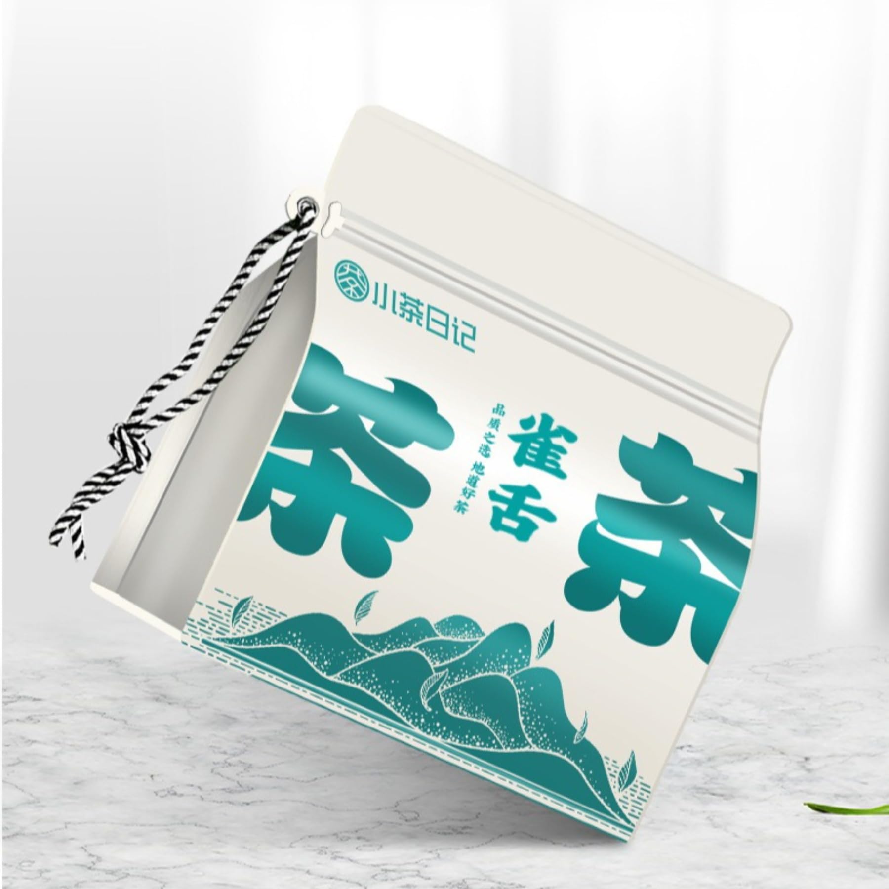 Tè Verde A Foglia Sciolta Premium "Queshe" 250g / 8,82oz Tè Di Alta Montagna, Tè Cinese, Raccolto in Pre-Chingming