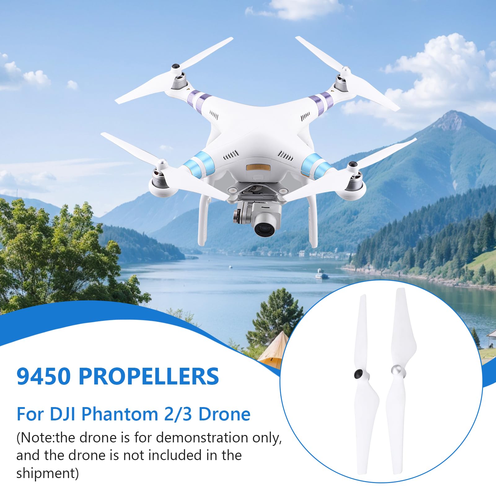 Amazon.co.jp: Dji Phantom 2 ビジョンプロペラ 8個/セット CW CCW 