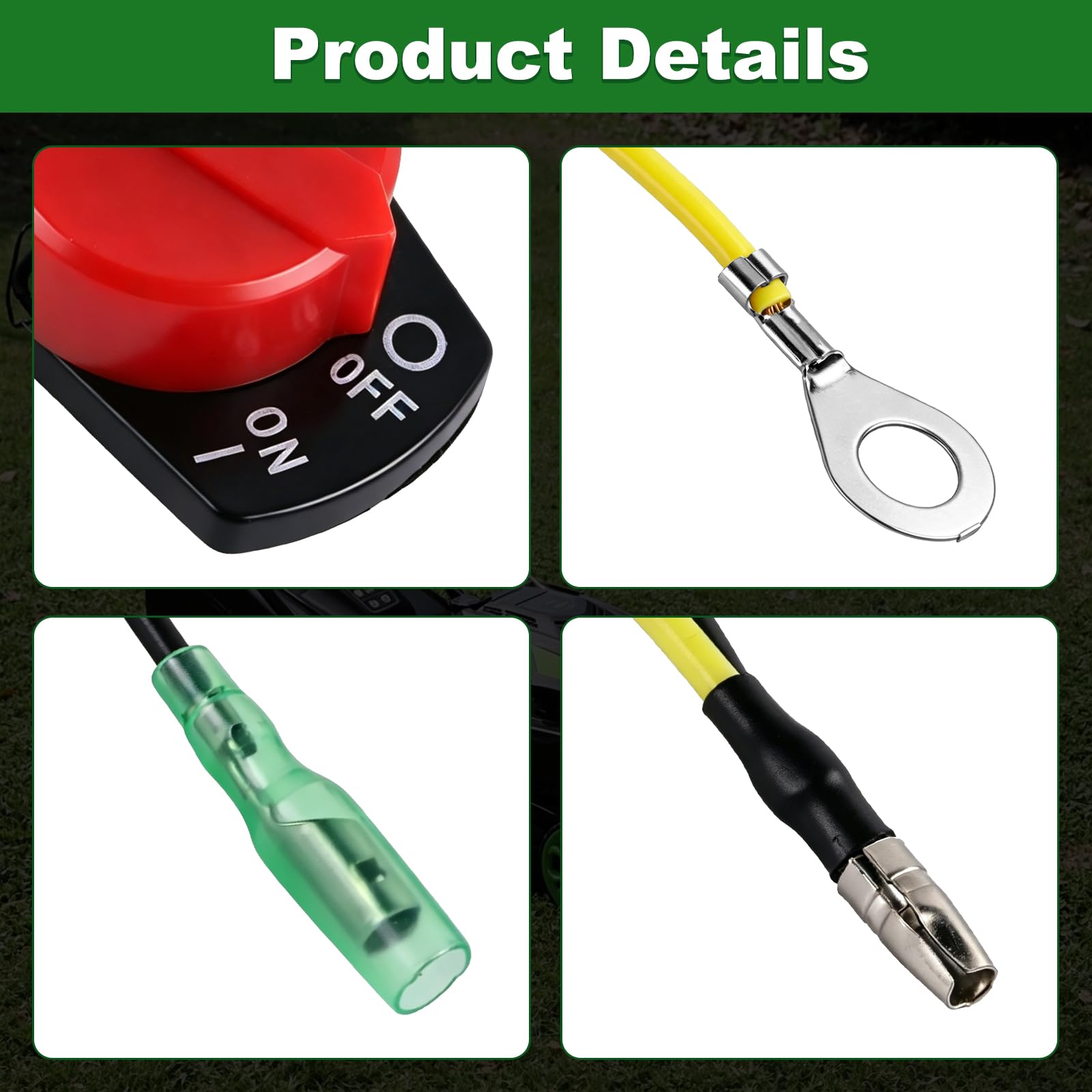 Amazon.com: FLYPIG On Off Engine Stop Kill Switch for Honda GX120