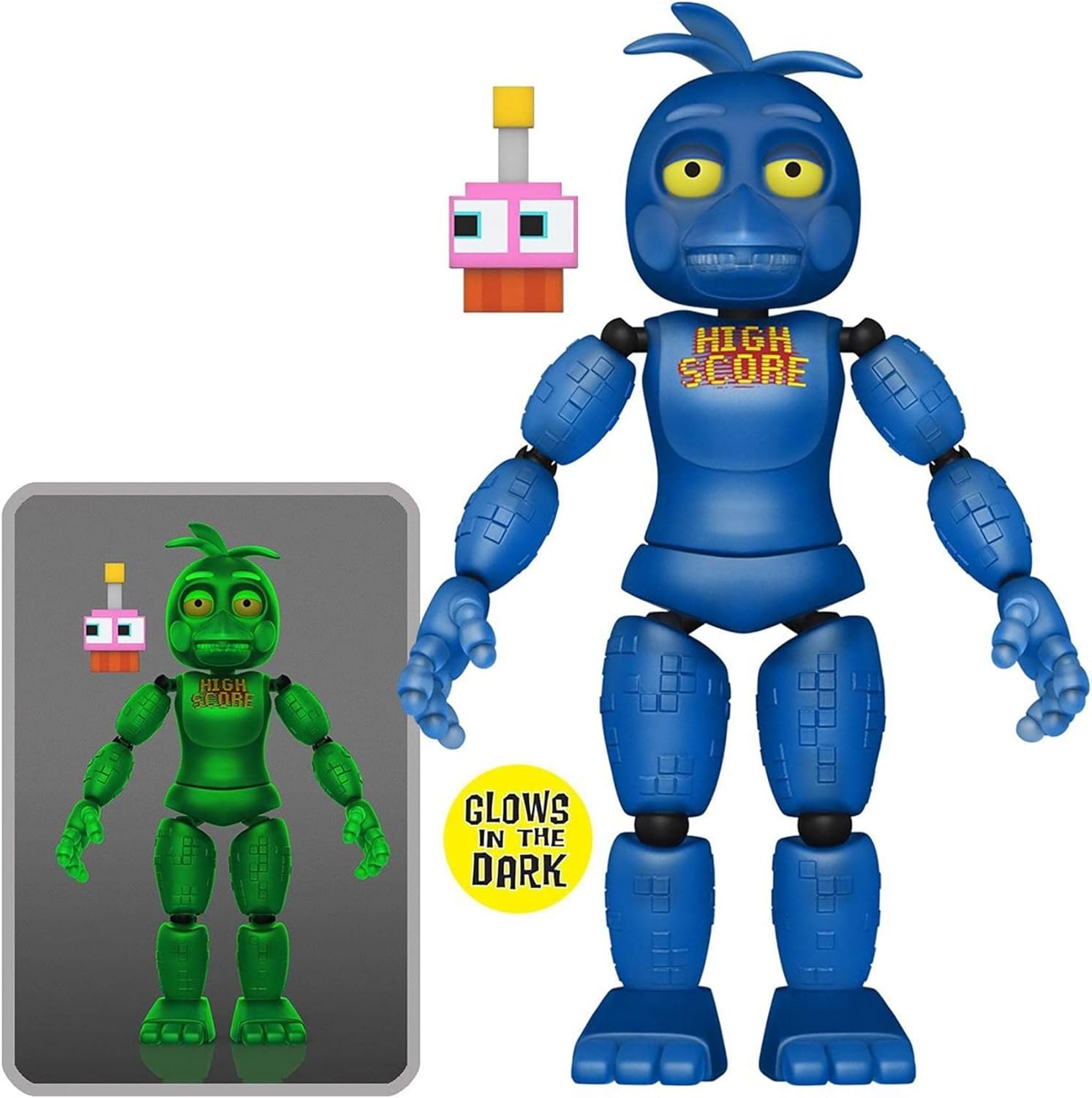 Funko Pop! Action Figure: Five Nights at Freddy's - High Score Chica (Glow in The Dark)
