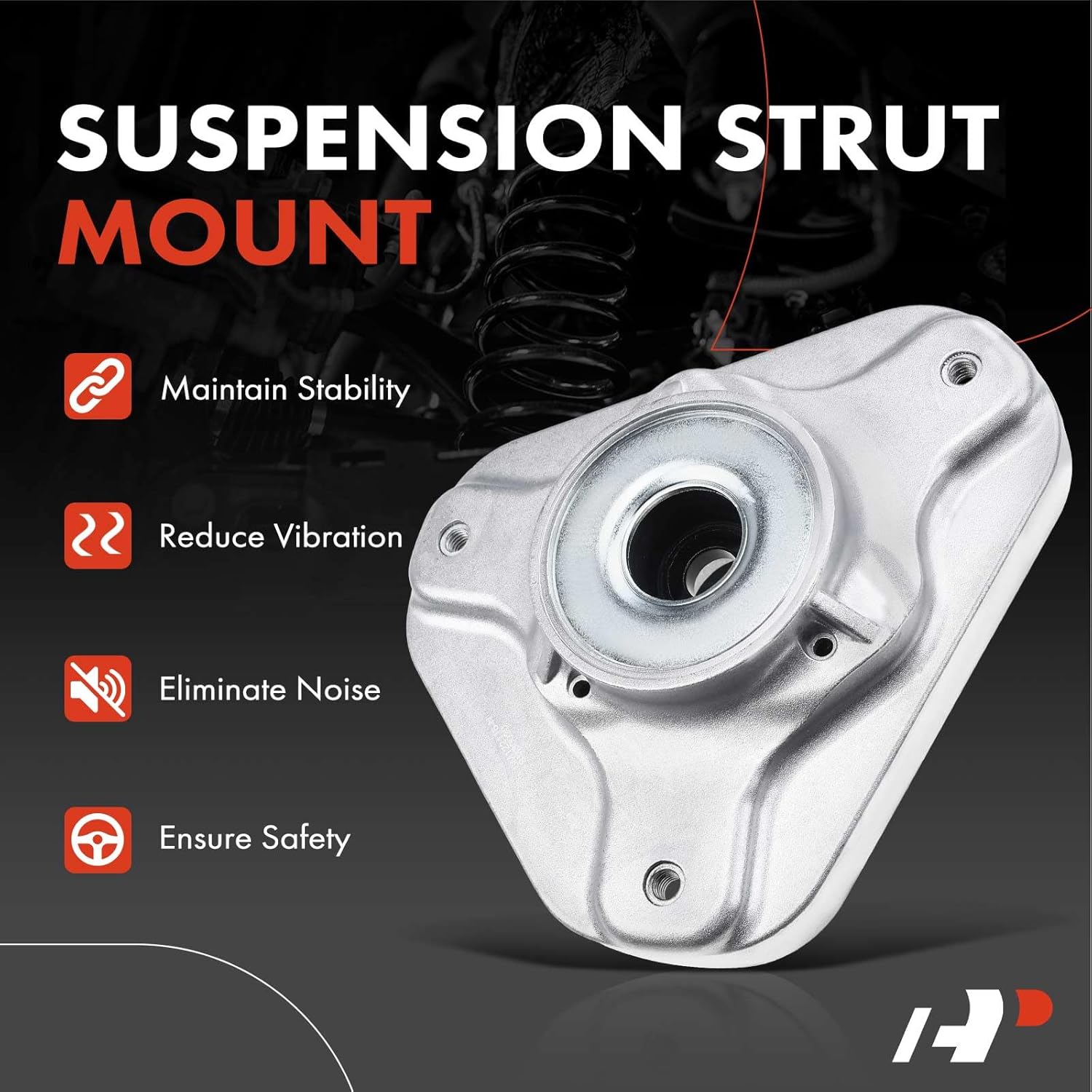 A-Premium Front Suspension Strut Mount Compatible with Mercedes-Benz E250 2014-2016, E350 2010-2016, E400 2013-2016, E550 2010-2014, E63 AMG, E63 AMG S, CLS400, CLS550, CLS63 AMG S