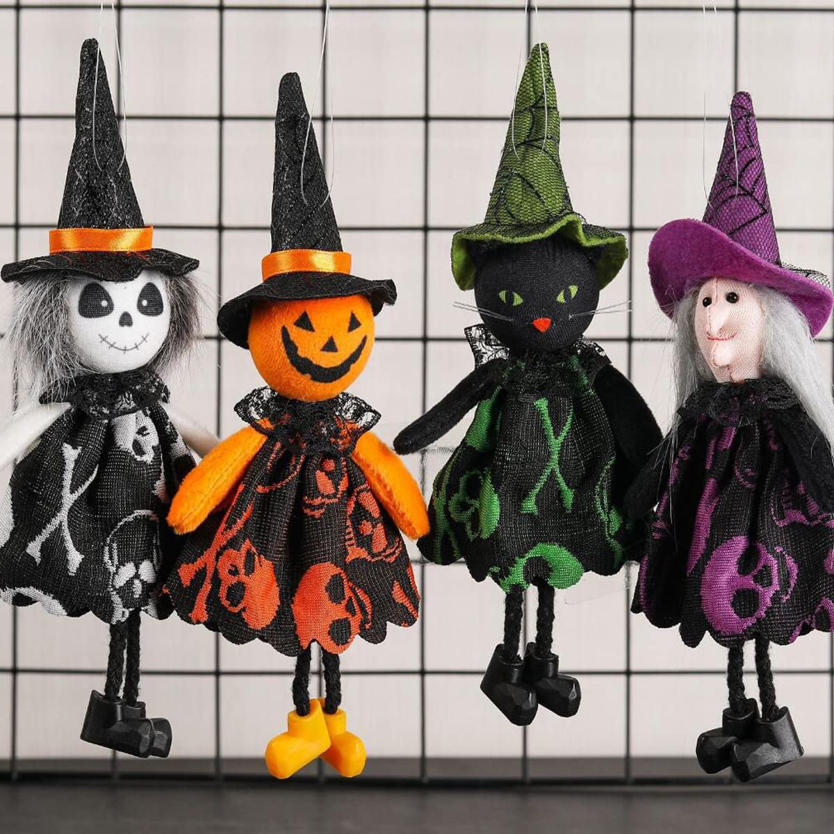 Whispers of the Haunted Night: The Magic of Halloween Hanging Ghost Pendant Pumpkin Decorations