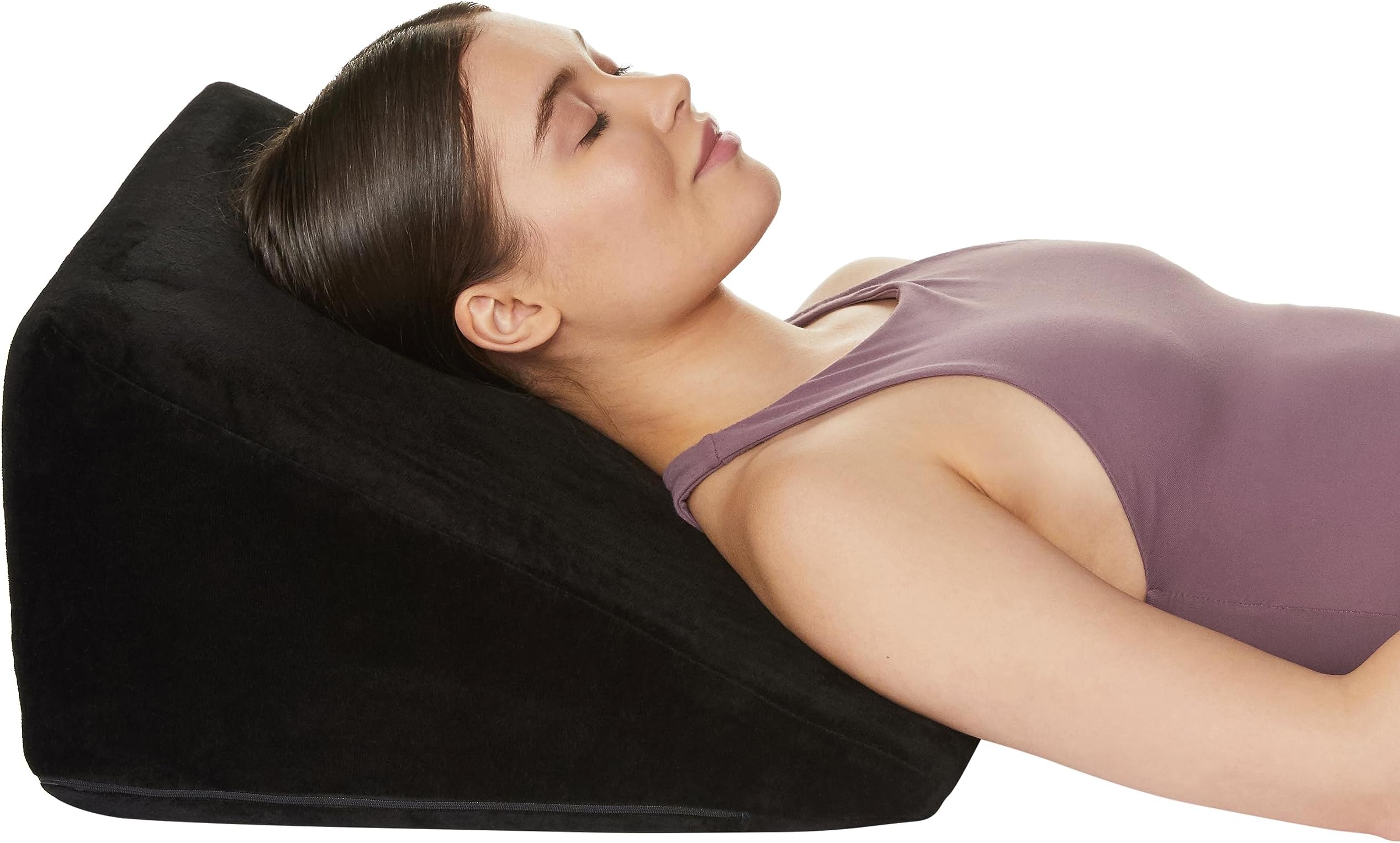 Wakefit Wedge Pillow Memory Foam 1 Year Warranty Wedge Pillow, Back