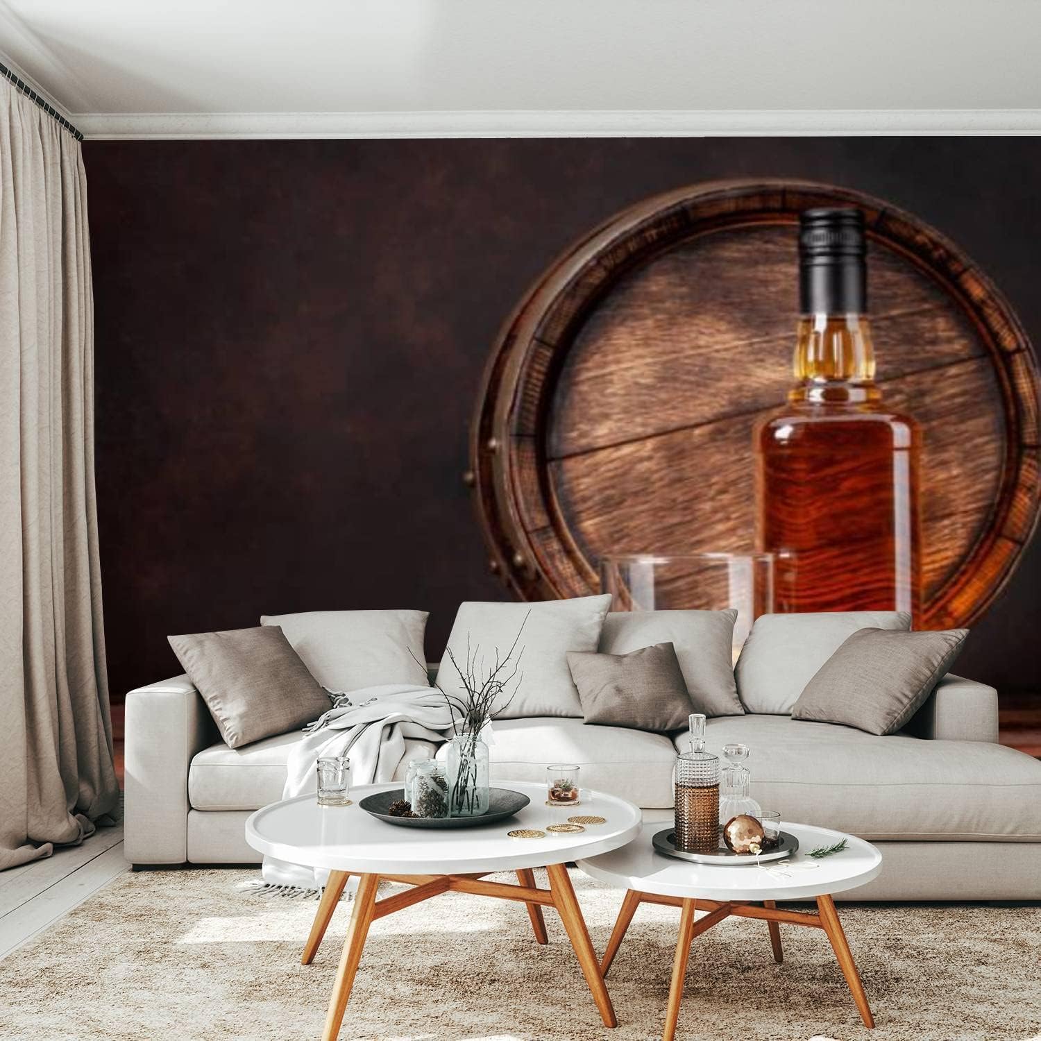 Vaso De Whisky Mural De Pared, Foto De Pared 3D Pelar Y Pegar Papel Pintado Autoadhesivo, Pegatina Decoración Del Hogar Fondo De Tv Pintura De Pared Artística Grande Carteles De-847796790264