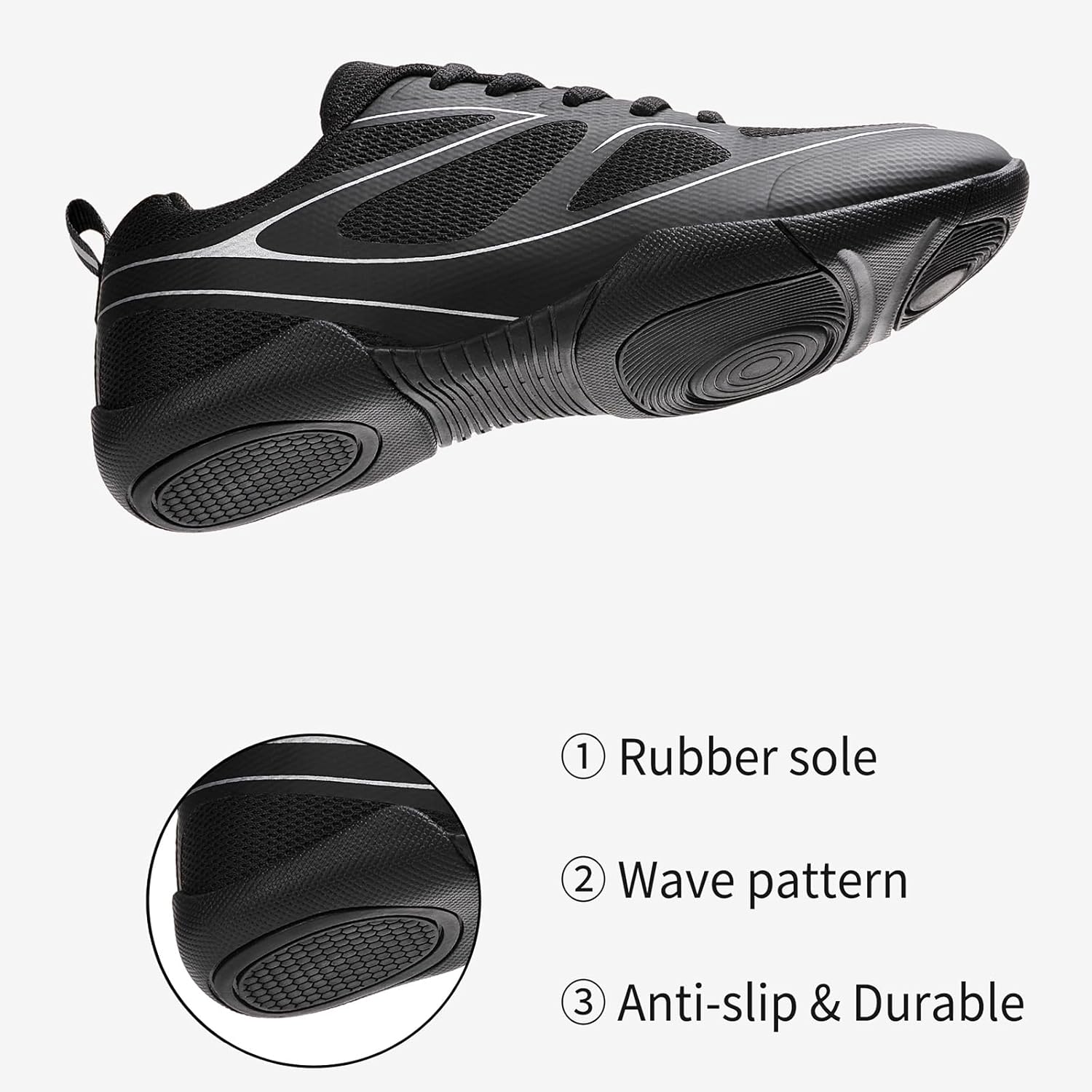 Cheer Shoes Girls Dance Sneakers Women Tennis Training Competition Tumbling Athletic Youth Hip Hop