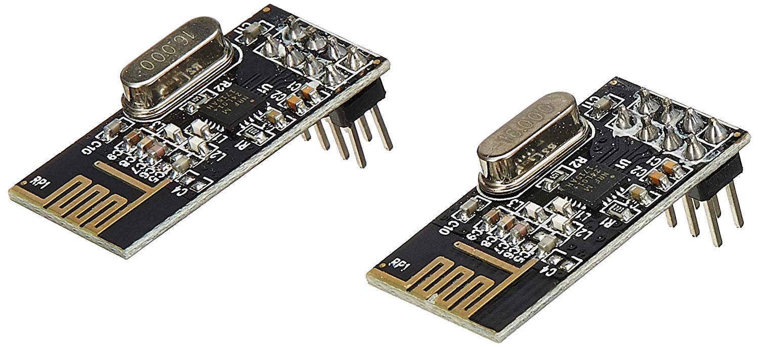 Electrobot nRF24L01 Ultra Low Power 2.4GHz RF Wireless Transceiver Module for Arduino (Pack of 2) (B07NCZ3B8V) Amazon Price History, Amazon Price Tracker