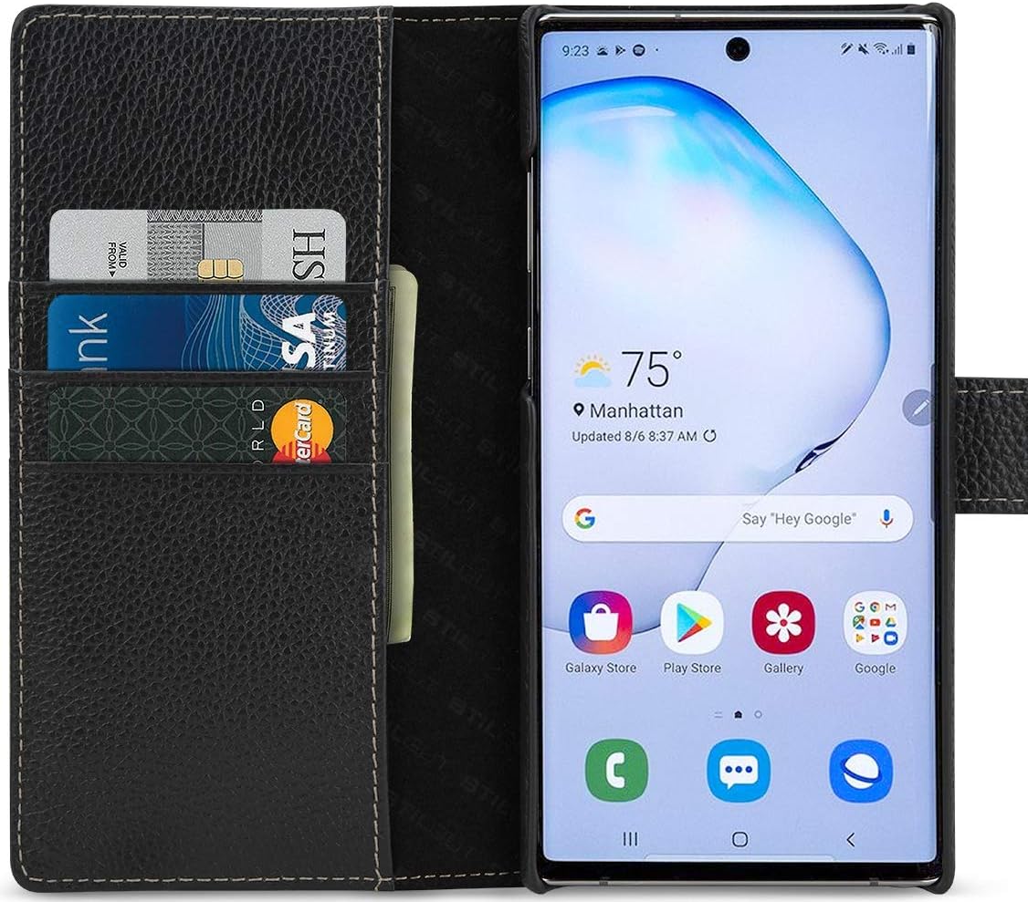 Flash Sale Buy 1 get 1 StilGut Wallet Case for Galaxy Note 10 Plus/Note 10+, Genuine Leather Galaxy Note 10 Plus/Note 10+ with Card Slots & Magnetic Closure, Black Black Friday - 80% OFF StilGut Wallet Case for Galaxy Note 10 Plus/Note 10+, Genuine Leather Galaxy Note 10 Plus/Note 10+ with Card Slots & Magnetic Closure, Black