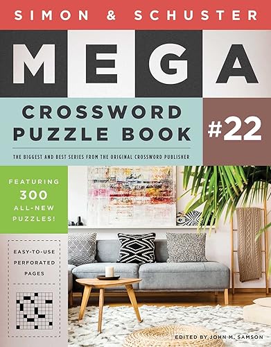 Simon &amp; Schuster Mega Crossword Puzzle Book #22 (22) (S&amp;S Mega Crossword Puzzles)