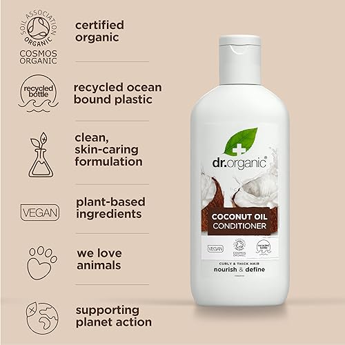 Miniatura 7 de Organic Doctor - Acondicionador de aceite de coco virgen orgánico, 9 onzas líquidas
