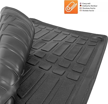 SCOUTT Boot Liner Mat fits Toyota RAV-4 2006-2016, Water Resistant, Pet Friendly Equipment, Anti Slip, Raised edges, Tailored Fit, Easy to Roll and Clean