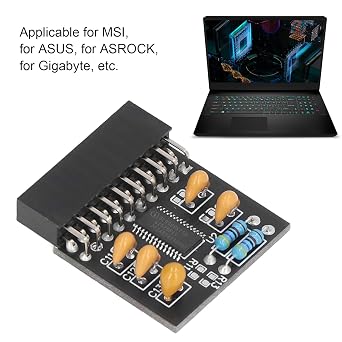 TPM 2.0 Module, 20 Pin LPC Pro Secure Storage TPM 2.0 Encryption Security Module Remote Card TPM L for, for for for Gigabyte
