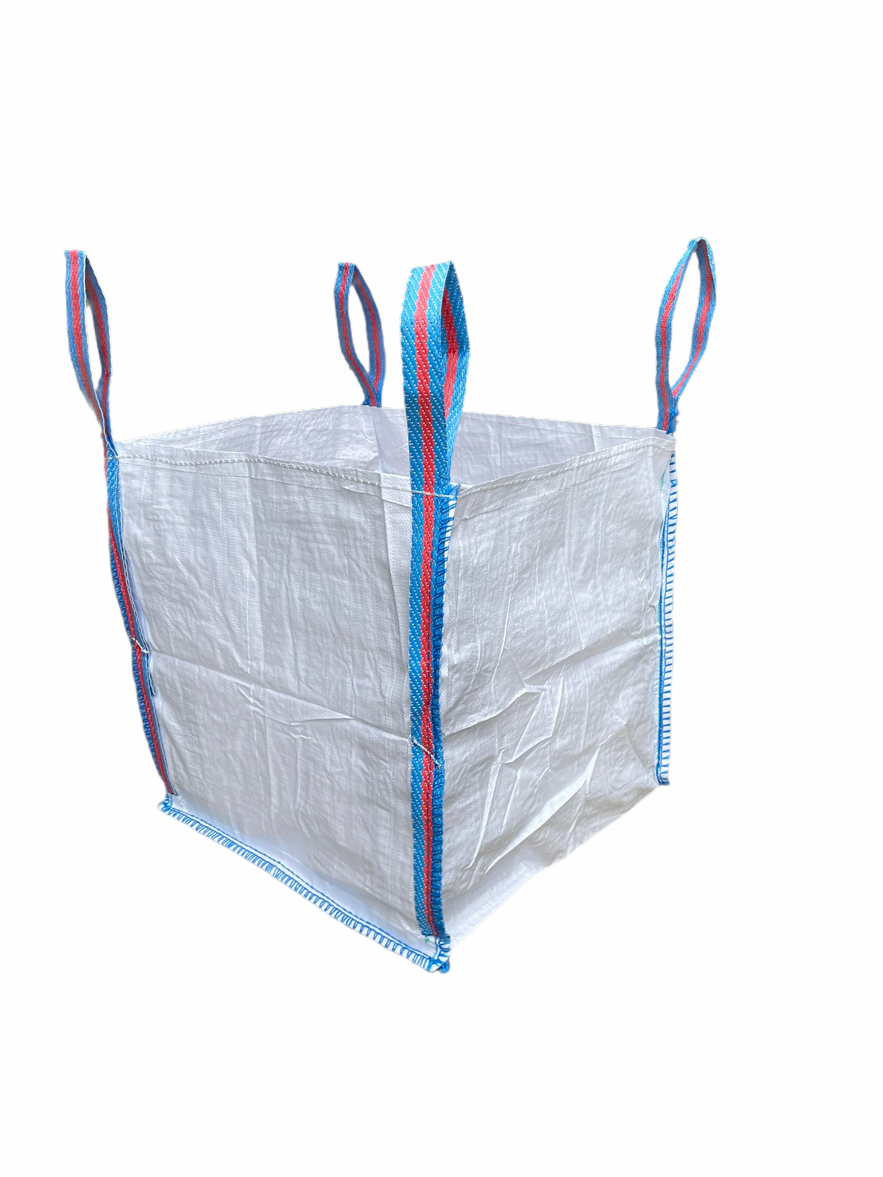 A&A SUPPLIES UK - 10 x 1/2 Half a Tonne FIBC Bulk Builders Bags Garden Waste Rubbish Heavy Duty Industrial Woven Material Jumbo Sacks Ton with Handles (10)