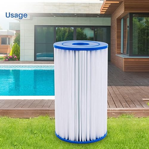 Miniatura 4 de F4Y- PLF-INTB Filtro de piscina de repuesto para 56611E - Bomba de filtro generador de cloro, 56621E - Bomba de filtro de 4000 galhora, cartuchos de