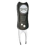 Team Golf NFL Philadelphia Eagles Retractable Divot Tool with Double-Sided Magnetic Ball Marker, Features Patented Single Prong Design, Causes Less Damage to Greens