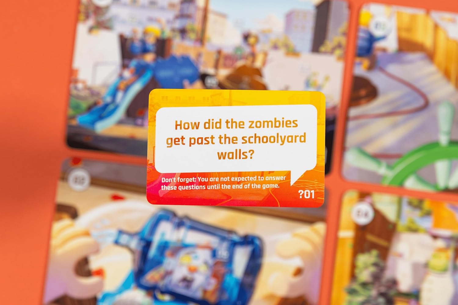 Scorpion Masqué Flashback (Zombie Kidz) | Cooperative Game for Kids and Families | Ages 7+ | 1 to 4 Players | 30 Minutes