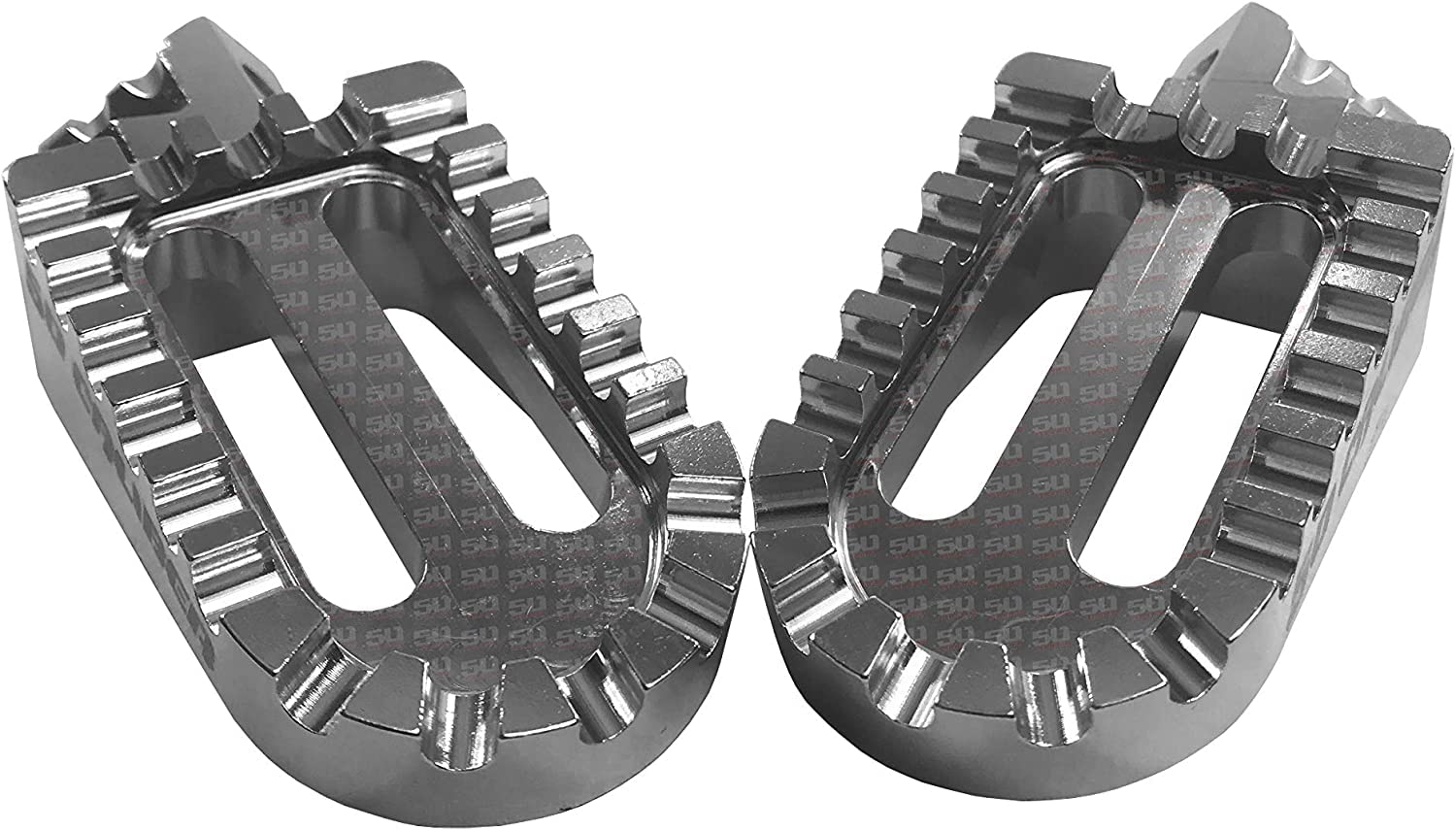 Lot de 2 repose-pieds de moto pour Yamaha PW50 PW80