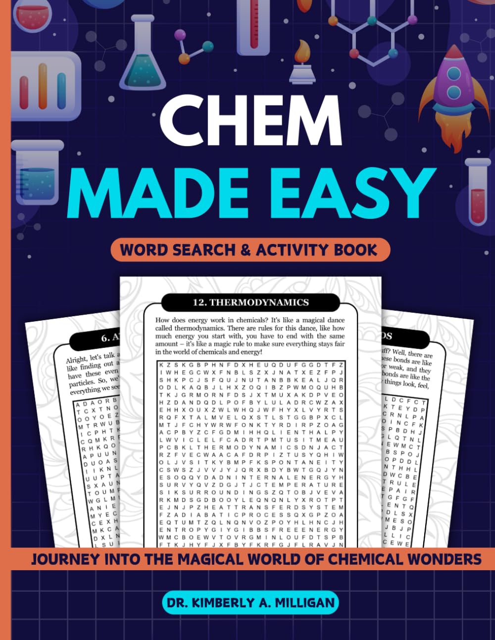 CHEM MADE SIMPLE: Word Search & Activity Book