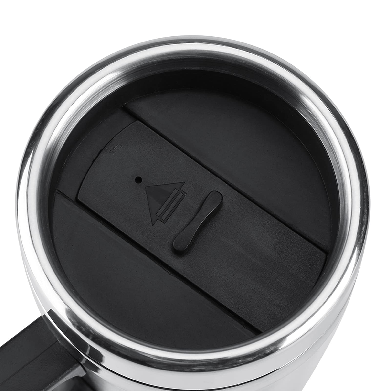 Wakects Hervidor Eléctrico de Agua para Coche, 300 ml, Acero Inoxidable, Portátil, 24V, para Viajes y Camping