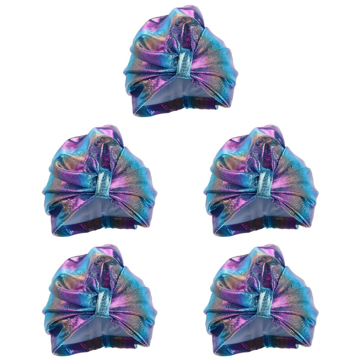 POPETPOP 5 Pièces Bonnet De Bain Gorros De Para Mujer Bonnets De Bain pour Femmes Bonnet De Élastique Protection des Cheveux Bonnet De Bain Bonnets De Réglable Bonnet De