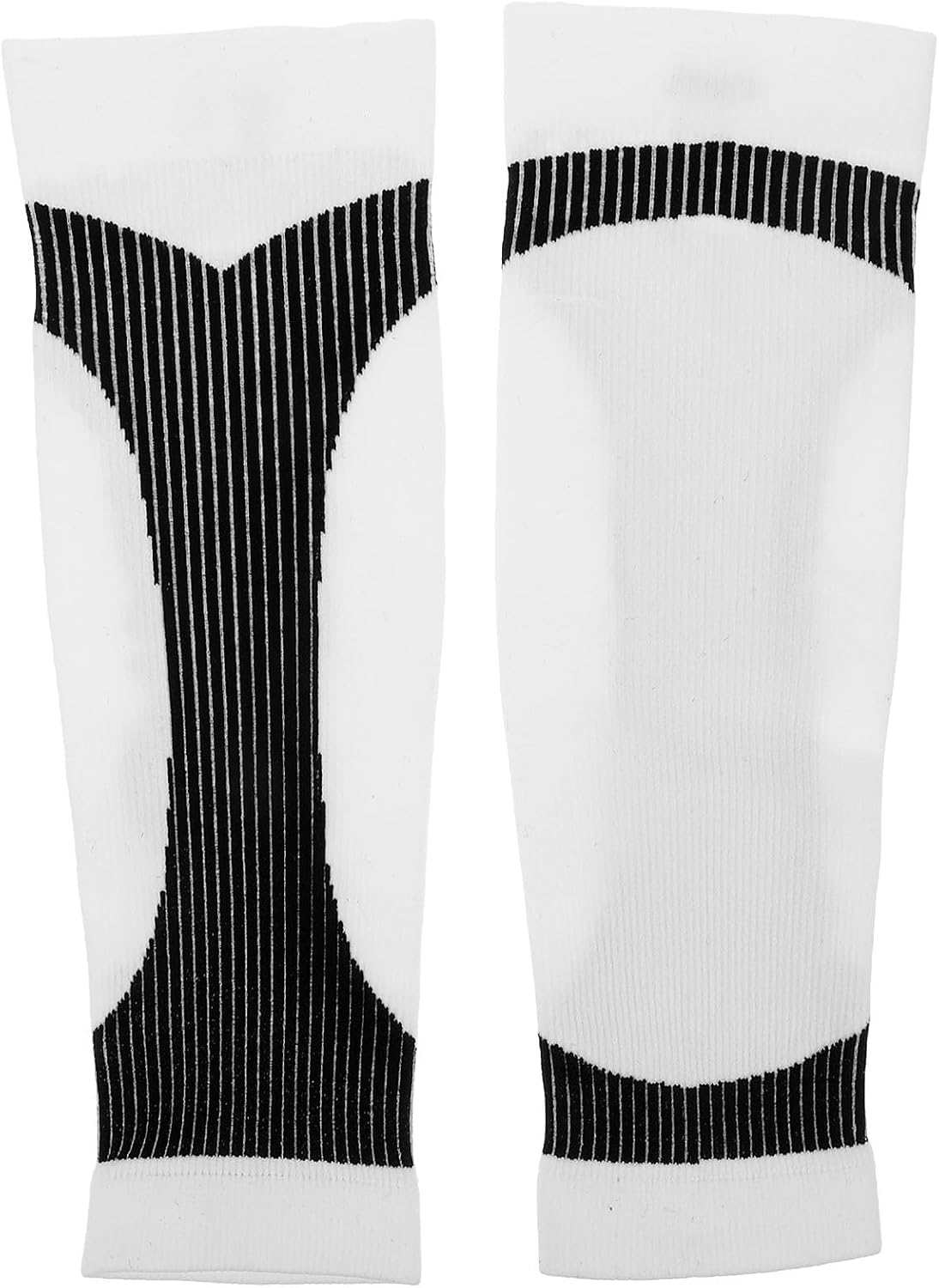 Alipis 2pcs Calf Compression Sleeves for Outdoor Activities White Cloth