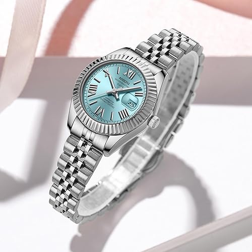 Miniatura 8 de NIBOSI Relojes para Mujeres Analógicos de Cuarzo Impermeables Relojes de Pulsera para Damas con Fecha Delicados de Moda de Lujo de Acero Inoxidable