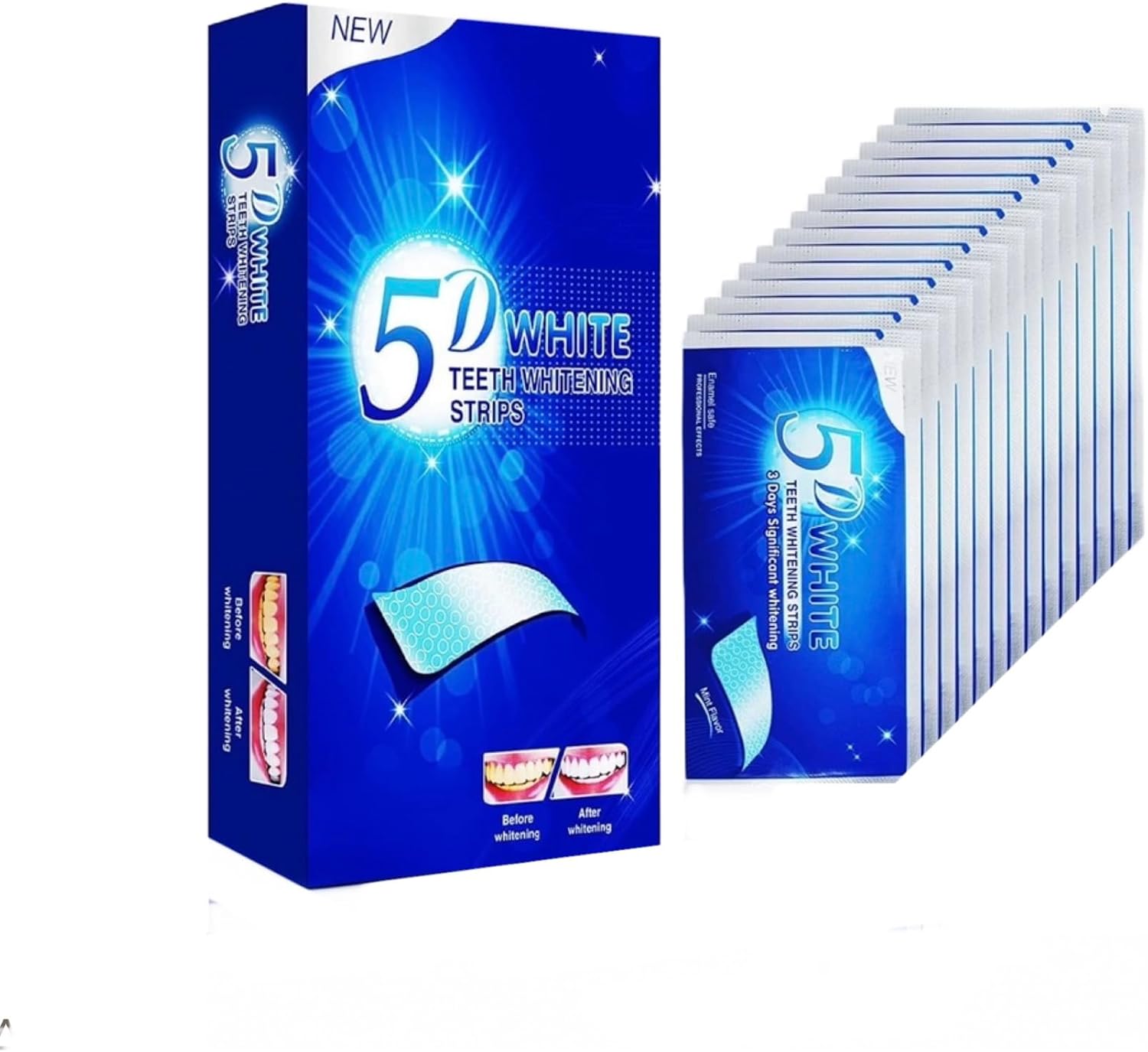 Premium Teeth Whitening Strips, 28 Piece Tooth Whitening Pack for 14
