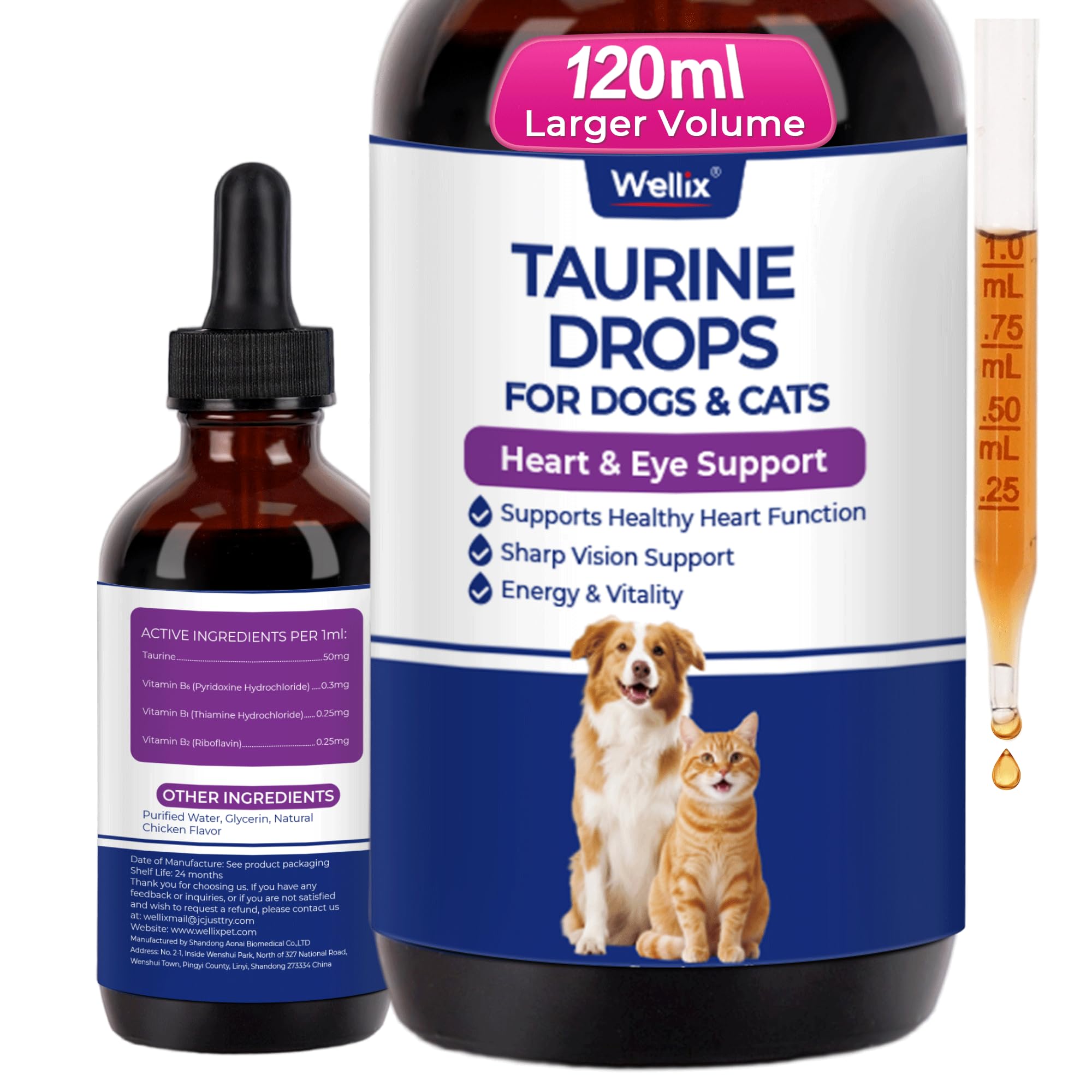 Wellix Taurine Drops 4oz