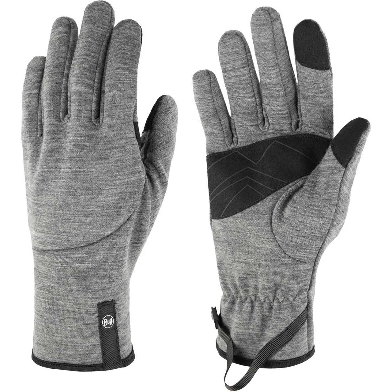 Buff- Handschuhe Merino Fleece Extreme Kälte, Praktisch, Vielseitig, Modisch, Wärmedämmung, Komfortabel Männlich Weiblich M Grau bei Günstiger Preis