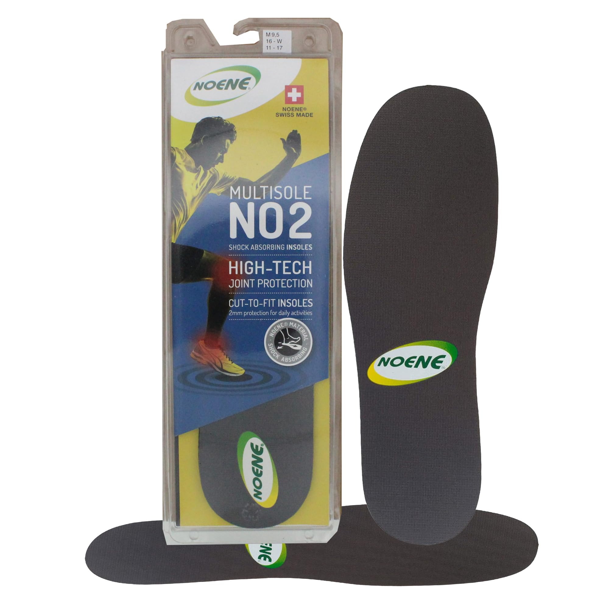 NOENE SPORT UNIVERSAL NO2 SOLETTE SPORTIVE OVERSOLE
