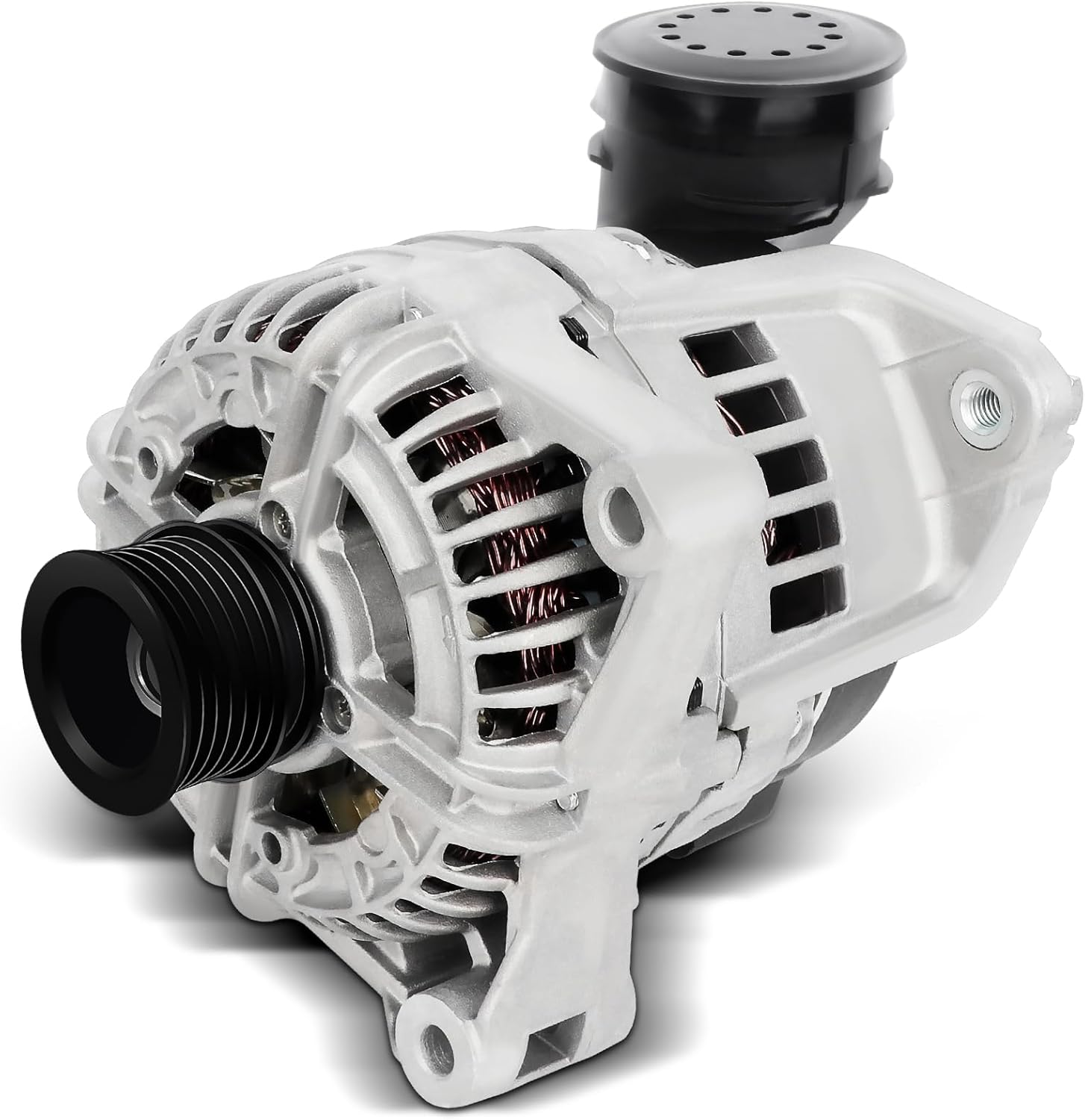 New Alternator Replacement for BMW for 325Ci L6 2.5L 2001-2006 for BMW for X5 L6 3.0L for BMW for 330i L6 3.0L 2001-2005, 120AMP High Output Alternator fit ABO0234 13882