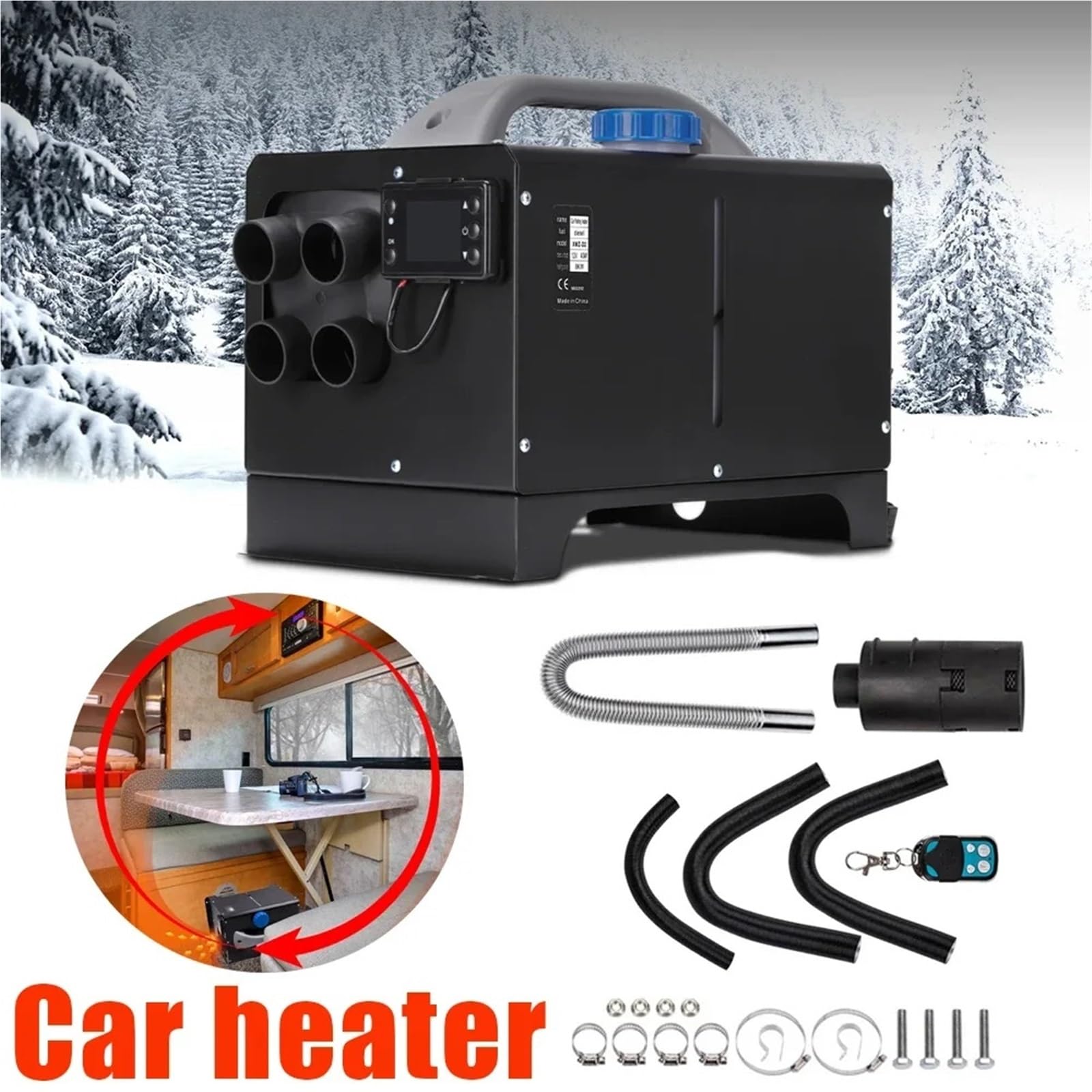 Diesel Heater Ogrzewacze Postojowe 12 V/24 V Profesjonalne Ogrzewacze Postojowe Na Olej Napędowy Do Samochodów Osobowych, Ciężarowych, Autobusów I Kamperów samochodowy Nagrzewnica