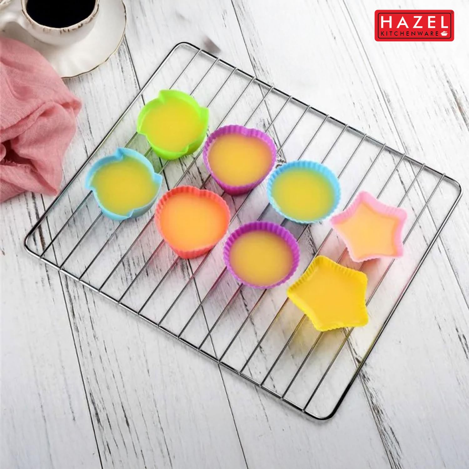 HAZEL Silicone Muffin Mould Set - 8 Designs -2