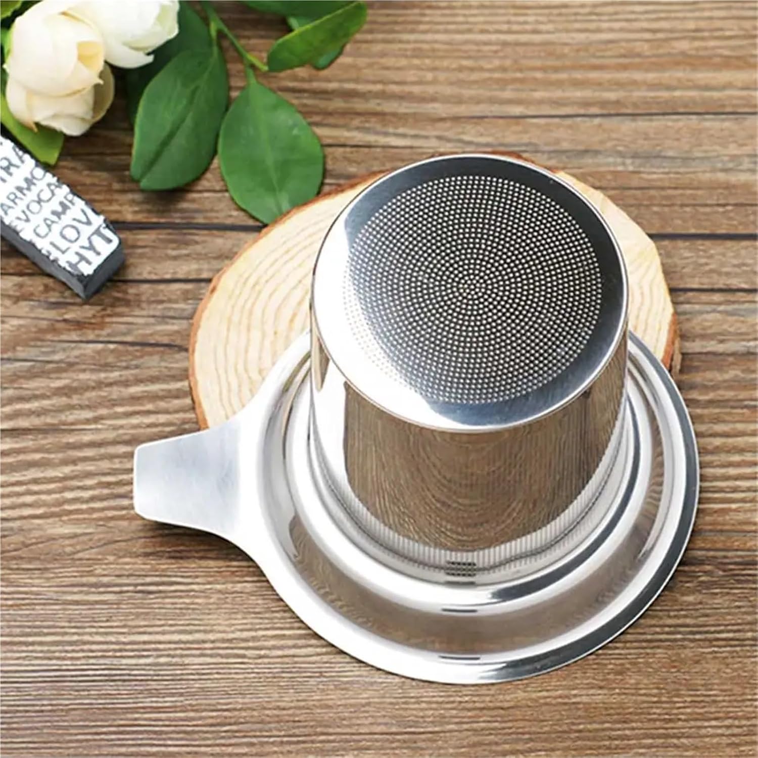 Tea Strainer 10pcs Pratical Stainless Steel Tea Strainer Mesh Infuser Basket For Mug Teapot Tea Accessories for Loose Leaf Tea