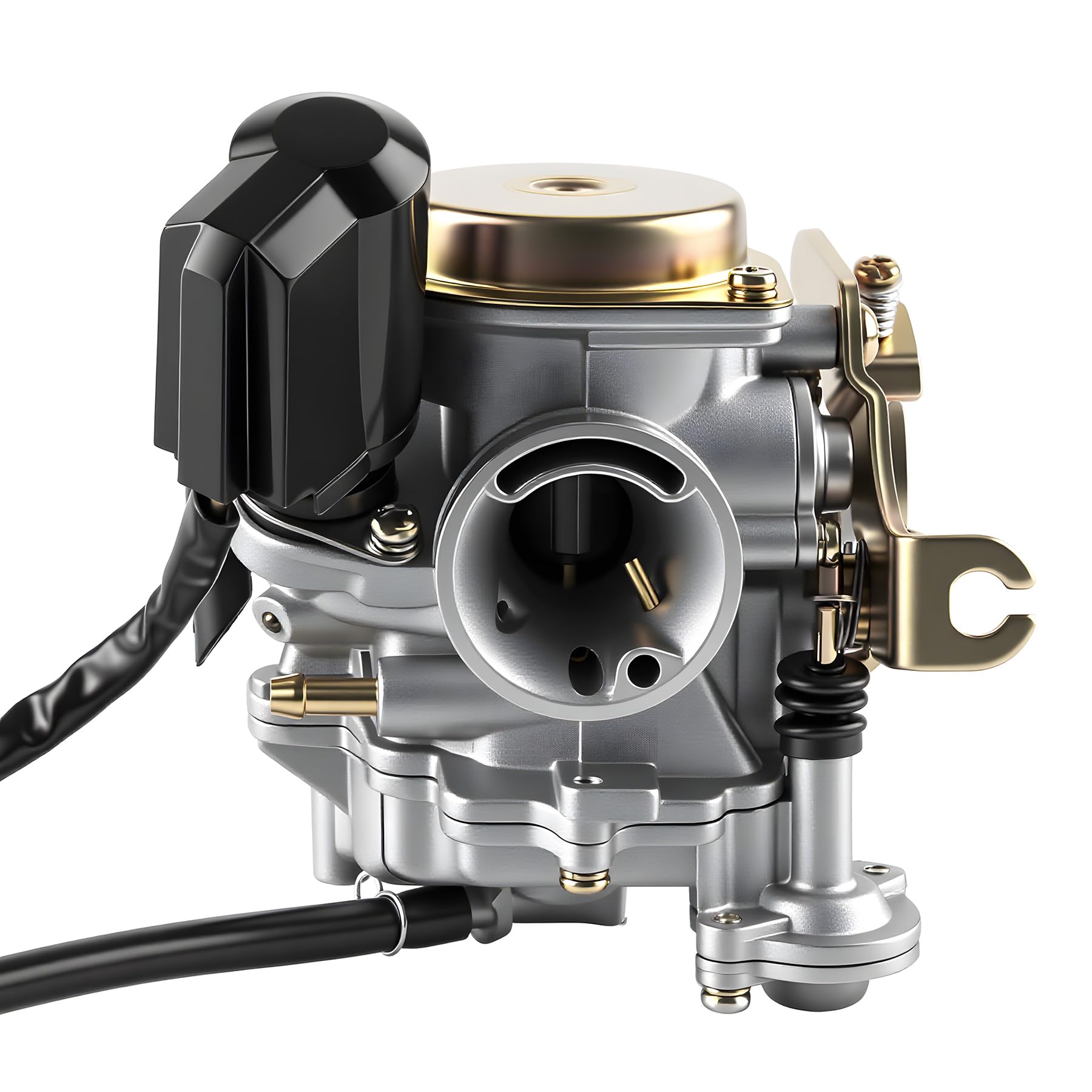 Carburateur à starter 50cc pour Boss, Qingqi QM50QT 4G, Benzhou, Jinlun, Baotian