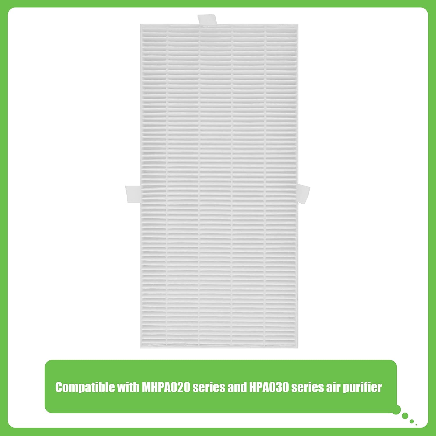 HRF-G Replacement Filter, Compatible with Honeywell HPA020B HPA020 & HPA030B HPA030 & HPA075/080 Series and HPA175/180 Series Air Purifier, Part Number HRF-G1/HRF-G2 4 Pack