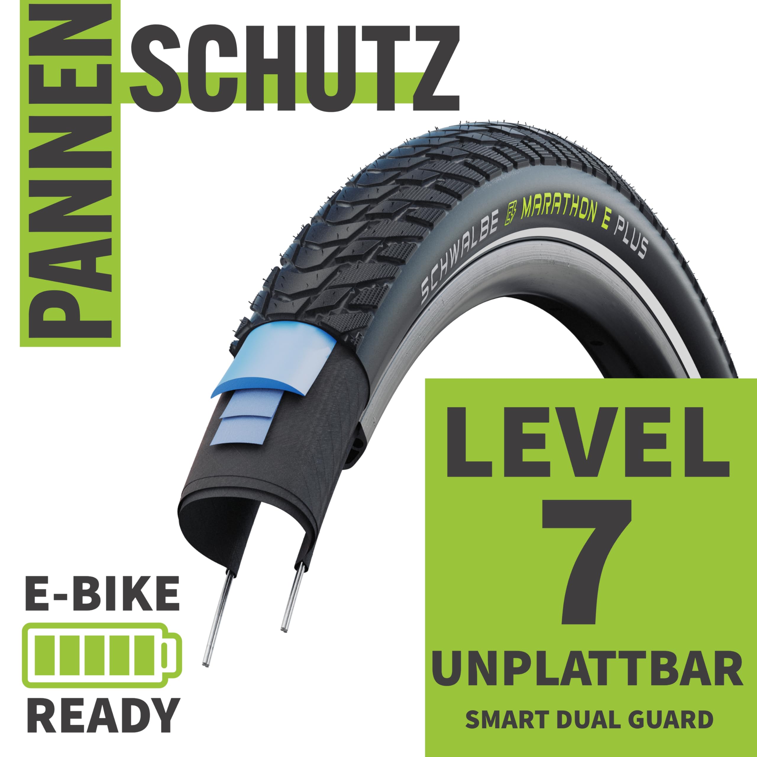 Schwalbe Buitenband Marathon Racer Reflex - 28 x 1.35 mm - Zwart - De Boer