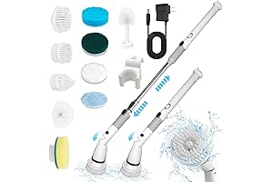Electric Spin Brush: Cordless Scrubber for Enhanced Bathroom Cleaning