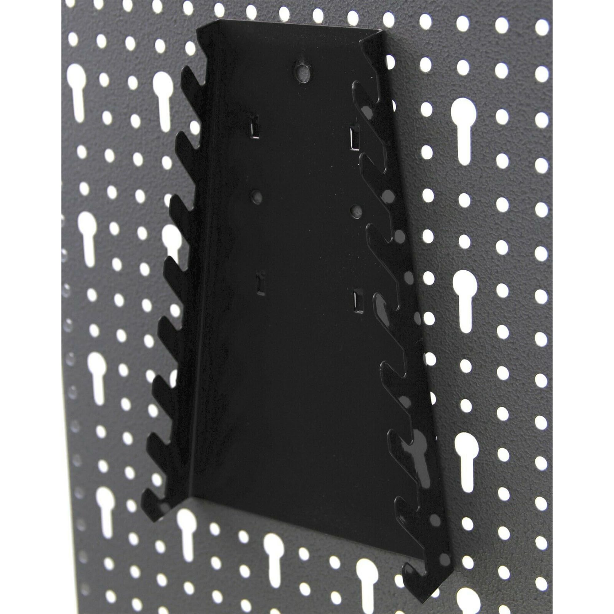 Ondis24 Werkbank Werkstatt 120x60cm Mit 25mm Melaminarbeitsplatte, 151cm Höhe, 2 Ablageflächen, Metallgehäuse, Lochwand Werkstatt Set Mit 3 Lochwänden & 22 Haken Für Handwerker